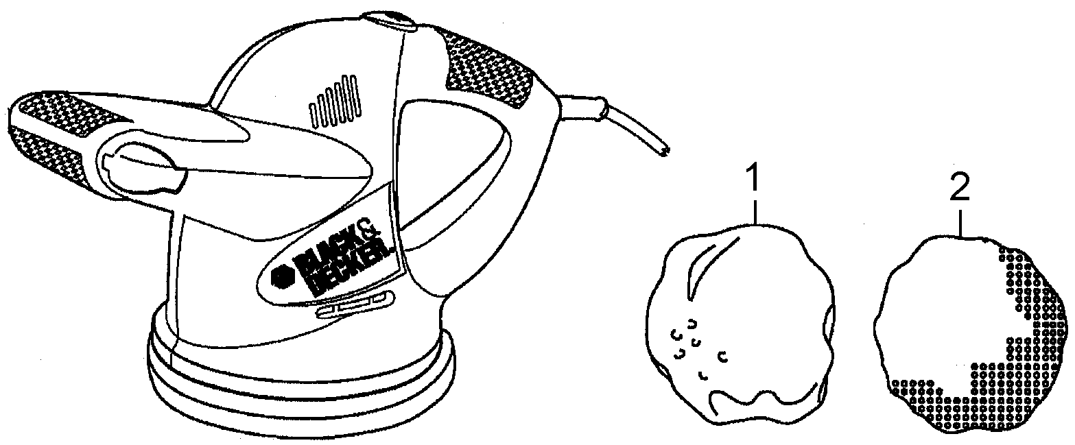 Page A Diagram and Parts List for WP900-B3LZ 1 Black and Decker Sander Polisher